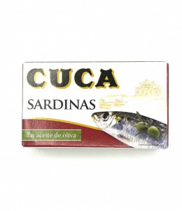 Sardines Cuca en oli d'oliva